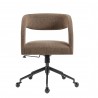 Modway Pinnacle Upholstered Office Chair Brown Front