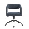 Modway Pinnacle Upholstered Office Chair Blue Front