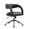 Modway Pinnacle Vegan Leather Office Chair Black
