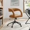 Modway Pinnacle Vegan Leather Office Chair Brown - Modway Pinnacle Vegan Leather Office Chair Brown