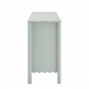 Modway Emmeline 66" 4-Door Scalloped Sideboard Cabinet Green Side