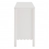 Modway Emmeline 66" 4-Door Scalloped Sideboard Cabinet White Side