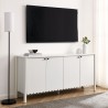 Modway Emmeline 66" 4-Door Scalloped Sideboard Cabinet White