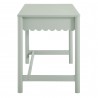 Modway Emmeline 1-Drawer Scallop Writing Desk Green Side