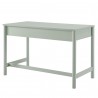 Modway Emmeline 1-Drawer Scallop Writing Desk Green Back