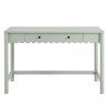 Modway Emmeline 1-Drawer Scallop Writing Desk Green Front