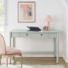 Modway Emmeline 1-Drawer Scallop Writing Desk Green