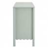 Modway Emmeline Scalloped 6-Drawer Dresser Green