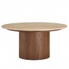 Modway Kioni Round Travertine Coffee Table  3
