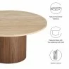 Modway Kioni Round Travertine Coffee Table  4 - Modway Kioni Round Travertine Coffee Table  4