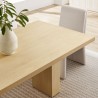 Modway Piston 82" Rectangular Wood Dining Table