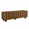 Modway Sorren Scalloped 54" Wood TV Stand Walnut - Modway Sorren Scalloped 54" Wood TV Stand Walnut