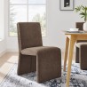 Modway Emory Fabric Upholstered Dining Side Chair Blue 1