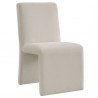 Modway Emory Fabric Upholstered Dining Side Chair White 1