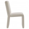 Modway Emory Fabric Upholstered Dining Side Chair White Side