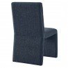 Modway Emory Fabric Upholstered Dining Side Chair Blue Back