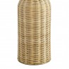 Modway Santo Rattan Table Lamp With Dome Shade Base