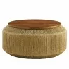 Modway Maris Seagrass and Wood Coffee Table 2 - Modway Maris Seagrass and Wood Coffee Table 2