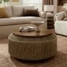 Modway Maris Seagrass and Wood Coffee Table - Modway Maris Seagrass and Wood Coffee Table