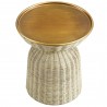 Modway Lazaro Round Rattan Side Table Top