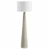 Modway Saylor Carved Ribbed Wood Floor Lamp With Drum Shade 2 - Modway Saylor Carved Ribbed Wood Floor Lamp With Drum Shade 2