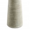 Modway Saylor Carved Ribbed Wood Floor Lamp With Drum Shade 9