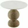 Modway Zale 36" Marble and Seagrass Dining Table Top - Modway Zale 36" Marble and Seagrass Dining Table Top