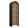 Modway Evie Arched Narrow Bookcase Display Cabinet