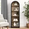 Modway Evie Arched Narrow Bookcase Display Cabinet - Modway Evie Arched Narrow Bookcase Display Cabinet