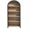 Modway Evie Arched Wide Bookcase Display Cabinet Front