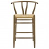 Modway Amish Wood Counter Stool Front