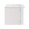Modway Zia 30" Wall-Mount Bathroom Vanity with Marble Sink White 