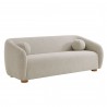 Modway Holland 85" Chenille Fabric Sofa White Front