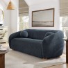 Modway Holland 85" Chenille Fabric Sofa Blue 