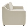 Modway Liora Performance Velvet Sofa White Side