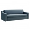 Modway Liora Performance Velvet Sofa Blue