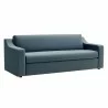 Modway Liora Performance Velvet Sofa Blue - Modway Liora Performance Velvet Sofa Blue