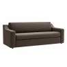 Modway Liora Performance Velvet Sofa Chocolate Brown - Modway Liora Performance Velvet Sofa Chocolate Brown