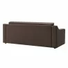Modway Liora Performance Velvet Sofa Chocolate Brown Back - Modway Liora Performance Velvet Sofa Chocolate Brown Back