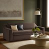Modway Liora Performance Velvet Sofa Chocolate Brown