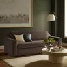 Modway Liora Performance Velvet Sofa Chocolate Brown - Modway Liora Performance Velvet Sofa Chocolate Brown