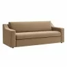 Modway Liora Performance Velvet Sofa Taupe - Modway Liora Performance Velvet Sofa Taupe
