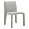 Modway Rhodes Fabric Upholstered Dining Chair Side Gray