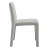 Modway Rhodes Fabric Upholstered Dining Chair Side Gray