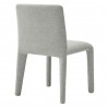 Modway Rhodes Fabric Upholstered Dining Chair Side Gray Back