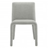 Modway Rhodes Fabric Upholstered Dining Chair Side Gray Front