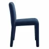 Modway Rhodes Fabric Upholstered Dining Chair Side Blue Side - Modway Rhodes Fabric Upholstered Dining Chair Side Blue Side