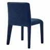 Modway Rhodes Fabric Upholstered Dining Chair Side Blue Back - Modway Rhodes Fabric Upholstered Dining Chair Side Blue Back