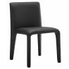 Modway Rhodes Vegan Leather Upholstered Dining Chair Black - Modway Rhodes Vegan Leather Upholstered Dining Chair Black