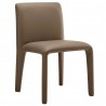 Modway Rhodes Vegan Leather Upholstered Dining Chair Brown